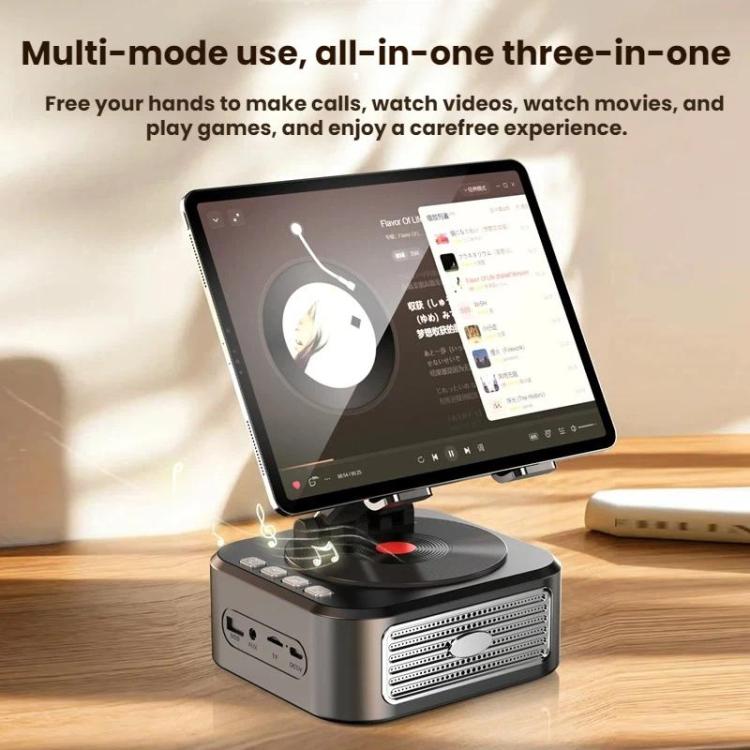 3 in 1 Multifunctional Tablet/Phone Stand with Bluetooth Speaker, PK-05