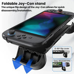 For Nintendo Switch 2 STARTRC GAMES Mech Protective Case Machine Removable Game Card Storage Back Case, Mech Protective Case