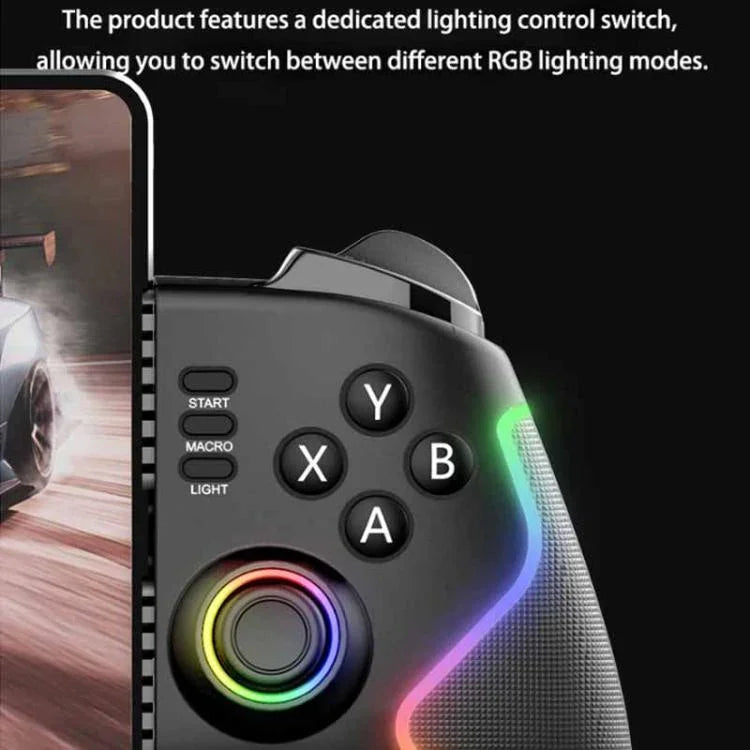 Ipega PG-9122 Stretchable Gaming Controller With Hall Effect Joysticks & 6-Axis Gyro For Android/IOS Phones/Tablets, PS4/PS3, Switch, PC Windows