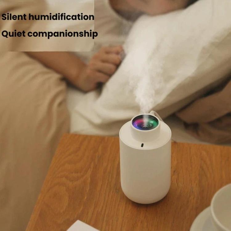 เครื่องเพิ่มความชื้น Dazzle Cup พร้อมไฟวิ่งหลากสี USB มินิ สำหรับรถและบ้าน รุ่น H05