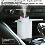 เครื่องเพิ่มความชื้น Dazzle Cup พร้อมไฟวิ่งหลากสี USB มินิ สำหรับรถและบ้าน รุ่น H05
