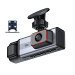 กล้องติดรถยนต์ DVR 3.16 นิ้ว HD 1080P พร้อมอินฟราเรดสำหรับมองเห็นกลางคืน บันทึกหน้า+ภายใน (ไม่มี Wi-Fi), หน้า+ภายใน+หลัง (ไม่มี Wi-Fi), หน้า+ภายใน+เชื่อมต่อ Wi-Fi, หน้า+ภายใน+หลัง+เชื่อมต่อ Wi-Fi