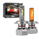 2pcs/Pack 30W 3000LM IP68 Waterproof Automotive LED Headlights, A5 H7, A5 H4, A5 H11, A5 H1, A5 9005, A5 9006