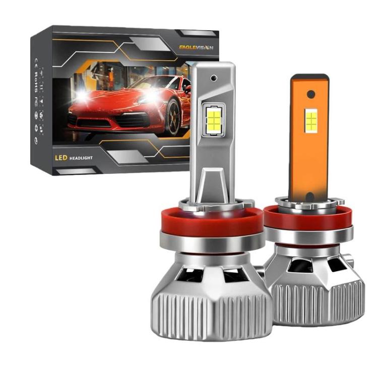 2pcs/Pack 30W 3000LM IP68 Waterproof Automotive LED Headlights, A5 H7, A5 H4, A5 H11, A5 H1, A5 9005, A5 9006