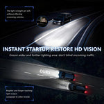 2pcs/Pack 30W 3000LM IP68 Waterproof Automotive LED Headlights, A5 H7, A5 H4, A5 H11, A5 H1, A5 9005, A5 9006