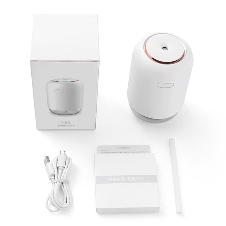 Mini Colorful Light USB Humidifier Car Portable Home Office Desktop Mist Humidifier, H03