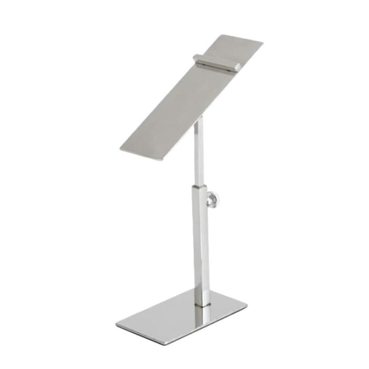 Stainless Steel Shoe Racks High-Heeled Shoe Display Stands, 140x50mm Mirror Finish Adjustable Foot, 140x50mm Rose Gold Adjustable Foot, 140x50mm Black Adjustable Foot, 140x50mm Titanium Adjustable Foot, Black Adjustable Foot, Square/Round Black