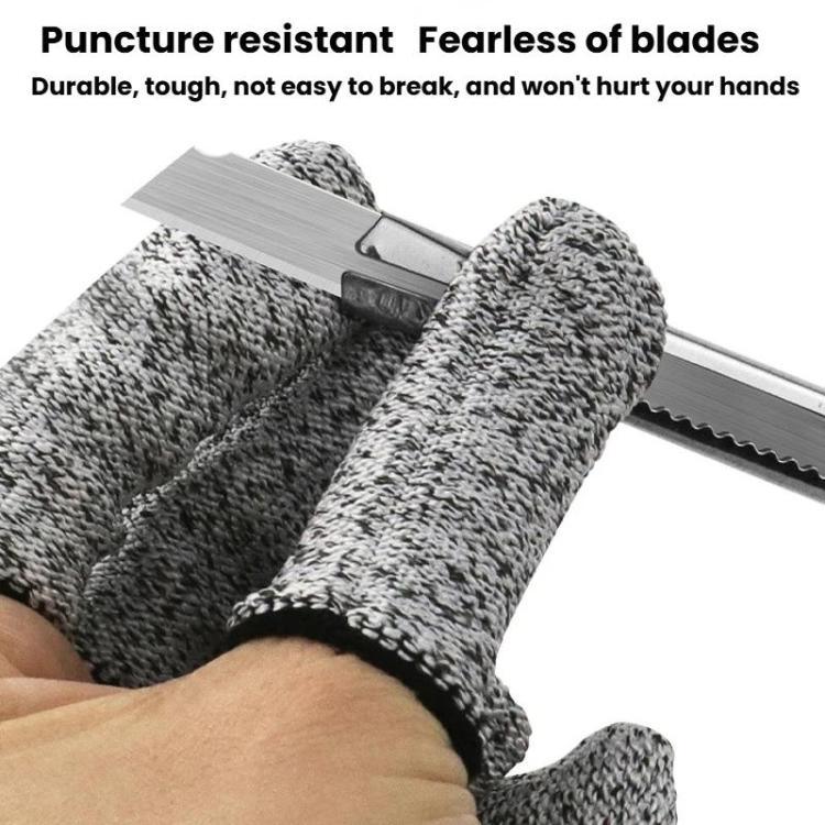 15 Needle Anti-Cut Finger Gloves Engraving Anti-Cut Protective Finger Gloves, 10pcs