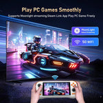 เครื่องเกม K56 Retro พร้อมหน้าจอสัมผัส 5.5 นิ้ว ระบบ Android 14 OS, ES-DE Frontend สำหรับเล่นเกมเร็วขึ้น, ไม่มีการ์ดเกม, 6+128G