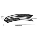 2pcs Car Wheel Arch Anti-Collision Strip Universal Car Anti-Scratch Sticker