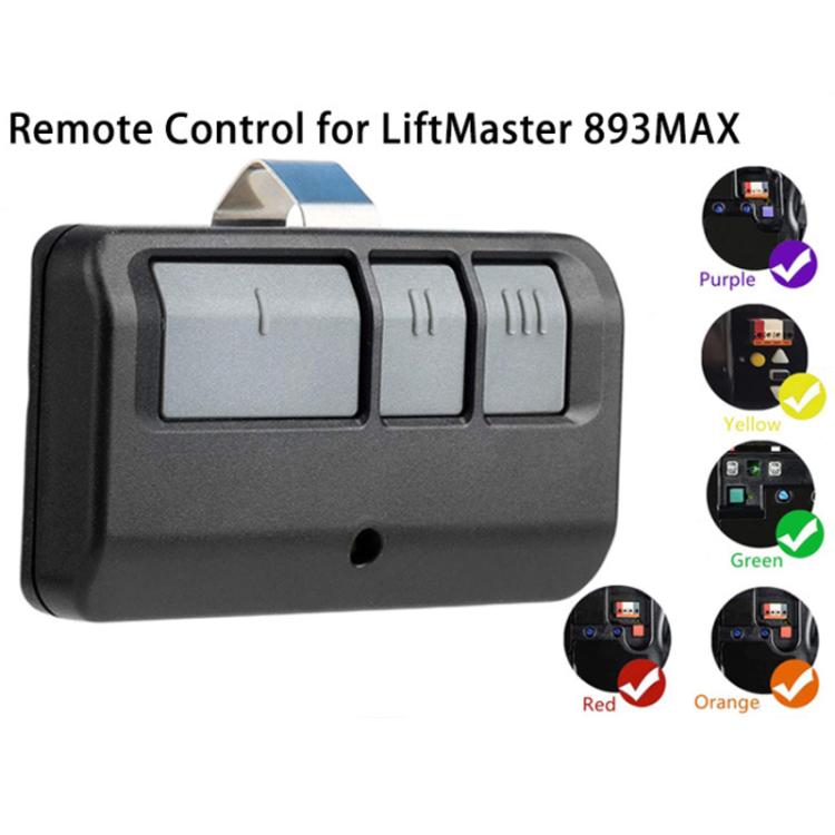 รีโมทควบคุมประตูโรงรถ LiftMaster 893MAX 390MHZ