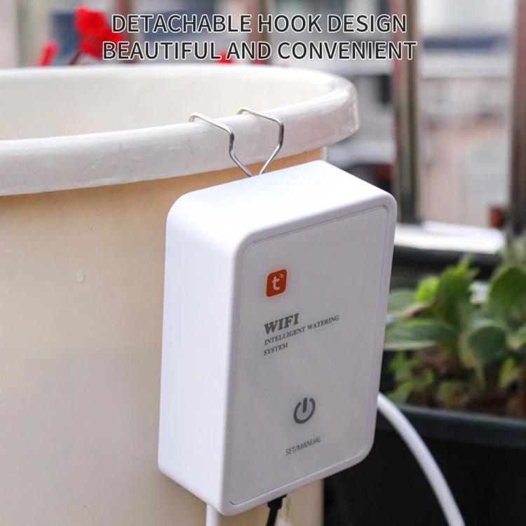 ระบบรดน้ำหยดอัตโนมัติสมาร์ท WiFi รองรับ Tuya พร้อมปั๊มคู่ รองรับกระถางได้ถึง 16 กระถาง รุ่นปรับหัวหยดและรุ่นลูกศรหยดปรับได้