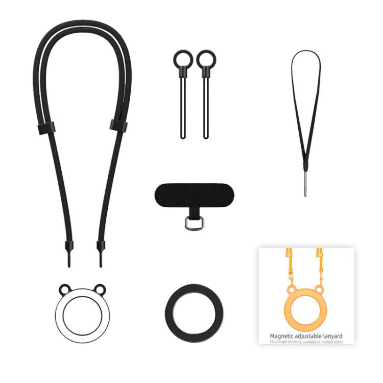 Adjustable Anti-loss Magnetic Bear Retractable Phone Lanyard