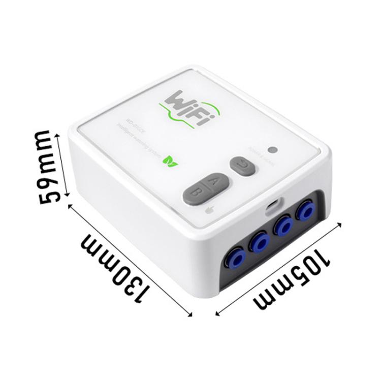 ระบบรดน้ำอัตโนมัติสมาร์ท WiFi ปั๊มคู่ ควบคุมระยะไกลผ่านโทรศัพท์มือถือ อุปกรณ์รดน้ำ ปรับลูกศรหยดน้ำ USB, ปรับลูกศรหยดน้ำ ปลั๊ก US, ปรับลูกศรหยดน้ำ ปลั๊ก UK, ลูกศรหยดน้ำโปร่งใส USB, ลูกศรหยดน้ำโปร่งใส ปลั๊ก US
