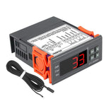 STC-8080A+ ตัวควบคุมอุณหภูมิดิจิทัลสำหรับระบบทำความเย็นพร้อมฟังก์ชันละลายน้ำแข็งและสัญญาณเตือน สำหรับห้องเย็น, ตู้แช่เชิงพาณิชย์, STC-8080A+ 220V