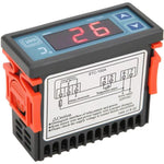 STC-100A ตัวควบคุมอุณหภูมิดิจิทัลสำหรับระบบทำความร้อนและความเย็นในเรือนกระจก ห้องเก็บของเย็นขนาดเล็ก/กลาง, STC-100A 220V