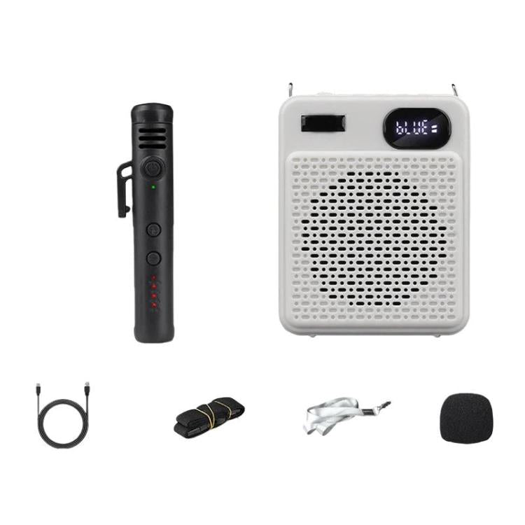 DIYO-1125 ไมโครโฟนเสียงดังสำหรับใช้งานกลางแจ้งพร้อมแสดงแบตเตอรี่ เครื่องขยายเสียงสำหรับครูในห้องเรียน ไมโครโฟนไร้สายเดี่ยวสีขาว, ไมโครโฟนไร้สายเดี่ยวสีดำ, ไมโครโฟนไร้สายแบบสวมศีรษะสีขาว, ไมโครโฟนไร้สายแบบสวมศีรษะสีดำ, ไมโครโฟนไร้สายคู่สีขาว...
