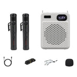 DIYO-1125 ไมโครโฟนเสียงดังสำหรับใช้งานกลางแจ้งพร้อมแสดงแบตเตอรี่ เครื่องขยายเสียงสำหรับครูในห้องเรียน ไมโครโฟนไร้สายเดี่ยวสีขาว, ไมโครโฟนไร้สายเดี่ยวสีดำ, ไมโครโฟนไร้สายแบบสวมศีรษะสีขาว, ไมโครโฟนไร้สายแบบสวมศีรษะสีดำ, ไมโครโฟนไร้สายคู่สีขาว...