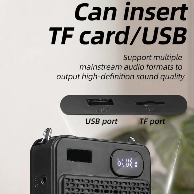 DIYO-1125 ไมโครโฟนเสียงดังสำหรับใช้งานกลางแจ้งพร้อมแสดงแบตเตอรี่ เครื่องขยายเสียงสำหรับครูในห้องเรียน ไมโครโฟนไร้สายเดี่ยวสีขาว, ไมโครโฟนไร้สายเดี่ยวสีดำ, ไมโครโฟนไร้สายแบบสวมศีรษะสีขาว, ไมโครโฟนไร้สายแบบสวมศีรษะสีดำ, ไมโครโฟนไร้สายคู่สีขาว...