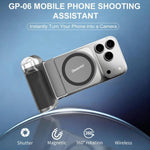 ด้ามจับโทรศัพท์ถ่ายภาพแบบหดได้แม่เหล็ก Desiontal GP-06 สำหรับถ่ายทอดสดและเซลฟี่กลางแจ้ง, GP-06