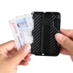 ที่ใส่บัตรแม่เหล็กสำหรับ AirTag รุ่นที่ 2 / AirTag รุ่นที่ 1 พร้อมขาตั้งโทรศัพท์ ป้องกัน RFID สายรัดข้อมือยืดหยุ่น