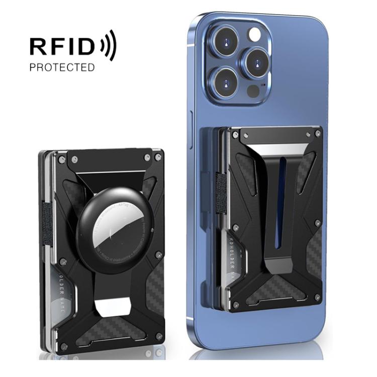 กระเป๋าใส่บัตรแม่เหล็กกัน RFID สำหรับ AirTag รุ่นที่ 2 / รุ่นที่ 1
