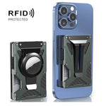 กระเป๋าใส่บัตรแม่เหล็กกัน RFID สำหรับ AirTag รุ่นที่ 2 / รุ่นที่ 1