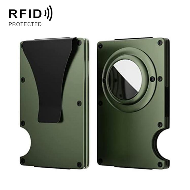 กระเป๋าใส่บัตรโลหะกัน RFID สำหรับ AirTag รุ่นที่ 2 / รุ่นที่ 1