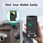 กระเป๋าใส่บัตรโลหะกัน RFID สำหรับ AirTag รุ่นที่ 2 / รุ่นที่ 1