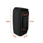 ปลอกคลุมลำโพง JBL Partybox Stage 320 รุ่นอัพเกรด พร้อมช่องกระเป๋าข้างสองด้าน ผ้าตาข่ายไนลอน