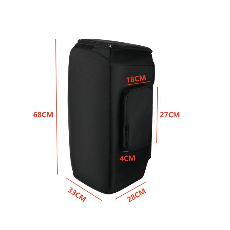 ปลอกคลุมลำโพง JBL Partybox Stage 320 รุ่นอัพเกรด พร้อมช่องกระเป๋าข้างสองด้าน ผ้าตาข่ายไนลอน