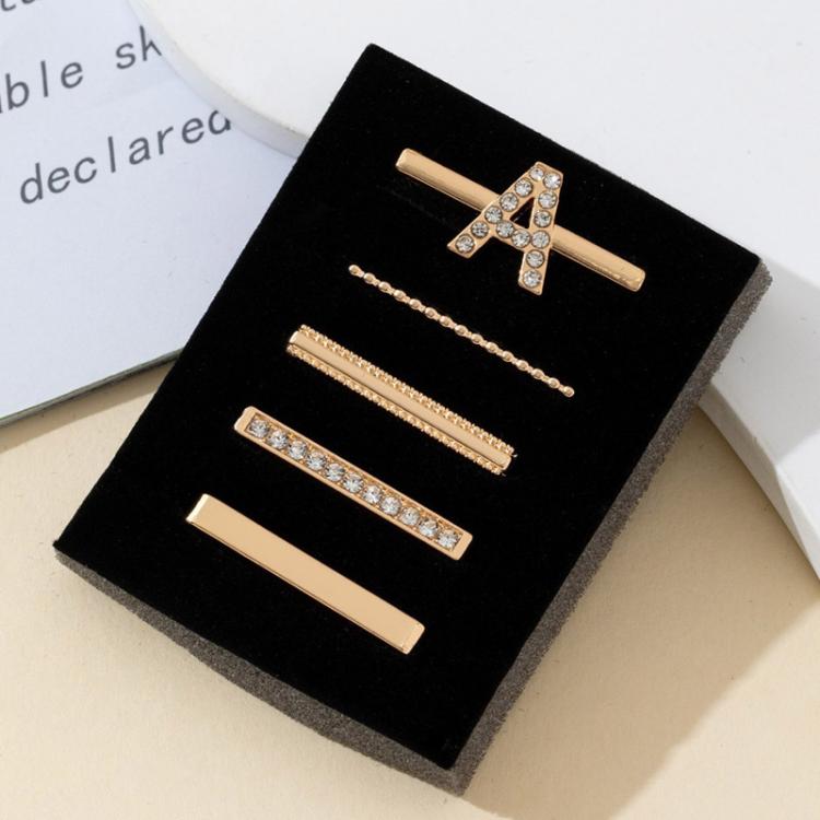 5pcs /Set Strap Decorative Rings Strap Letter Charms Accessories, A, B, C, D, E, F, G, J, K, L, M, R, S