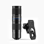 ชุดเลนส์เทเลโฟโต้ APEXEL TeleZoom 5–10X สำหรับสมาร์ทโฟน พร้อมคลิปอเนกประสงค์, APL-T5-10X
