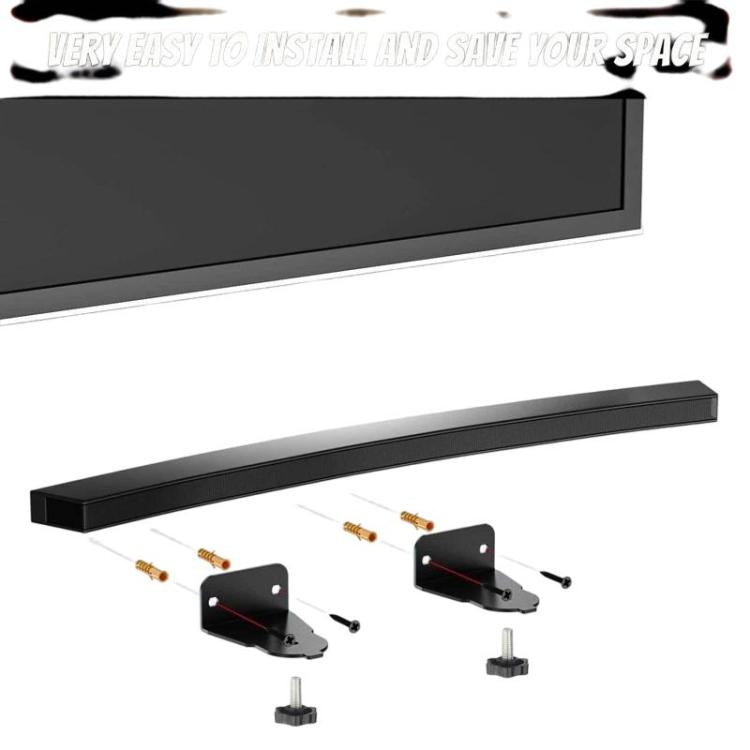 ขาแขวนลำโพงติดผนังสำหรับ Samsung Curved Soundbar 2 ชิ้น รุ่น JJ-8007-B-0