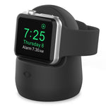 For Apple Watch AhaStyle PT63  Silicone Charging Storage Stand Mini Charging Base, Without Charger