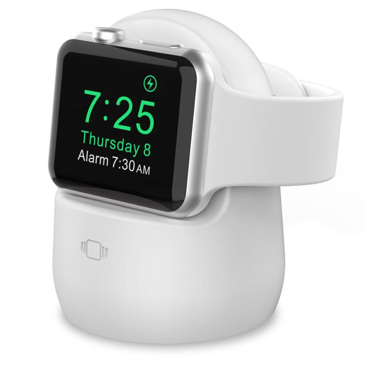 For Apple Watch AhaStyle PT63  Silicone Charging Storage Stand Mini Charging Base, Without Charger