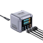 ที่ชาร์จ GaN 420W ชาร์จเร็วพิเศษแบบหลายพอร์ต, ปลั๊ก EU, ปลั๊ก US, ปลั๊ก UK, ปลั๊ก AU, ปลั๊ก KR