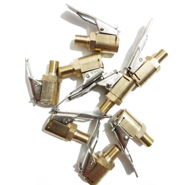Car Tyre Wheel Tire Air Chuck Inflator Pump Valve Clip Clamp Connector, Inflator Pump Connector