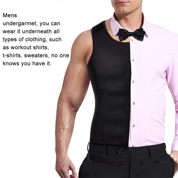 3 ชิ้น เสื้อกล้ามกระชับรูปร่างสำหรับผู้ชาย S, L, M, XL, XXL