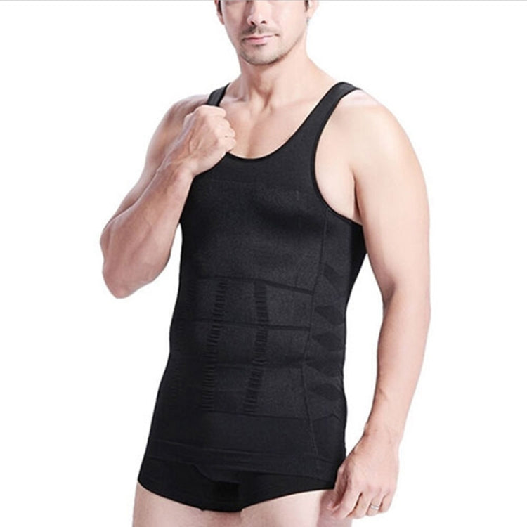 3PCS Men Slimming Body Shaper Vest Underwear, L, M, XL, XXL, S