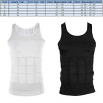3 ชิ้น เสื้อกล้ามกระชับรูปร่างสำหรับผู้ชาย S, L, M, XL, XXL