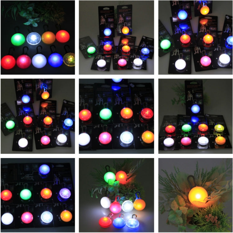 ปลอกคอสุนัขและแมว พร้อมจี้เรืองแสง LED สำหรับตกแต่ง