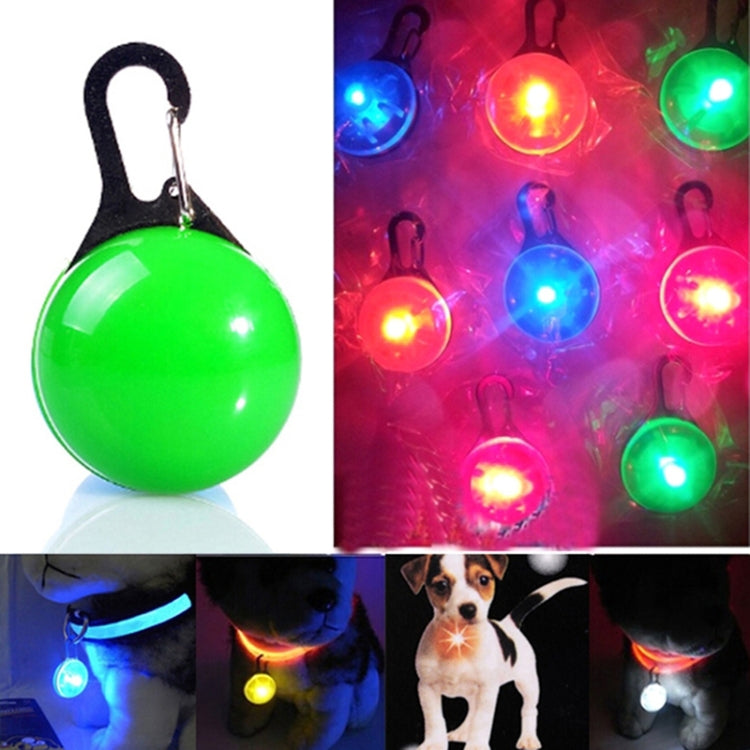 ปลอกคอสุนัขและแมว พร้อมจี้เรืองแสง LED สำหรับตกแต่ง
