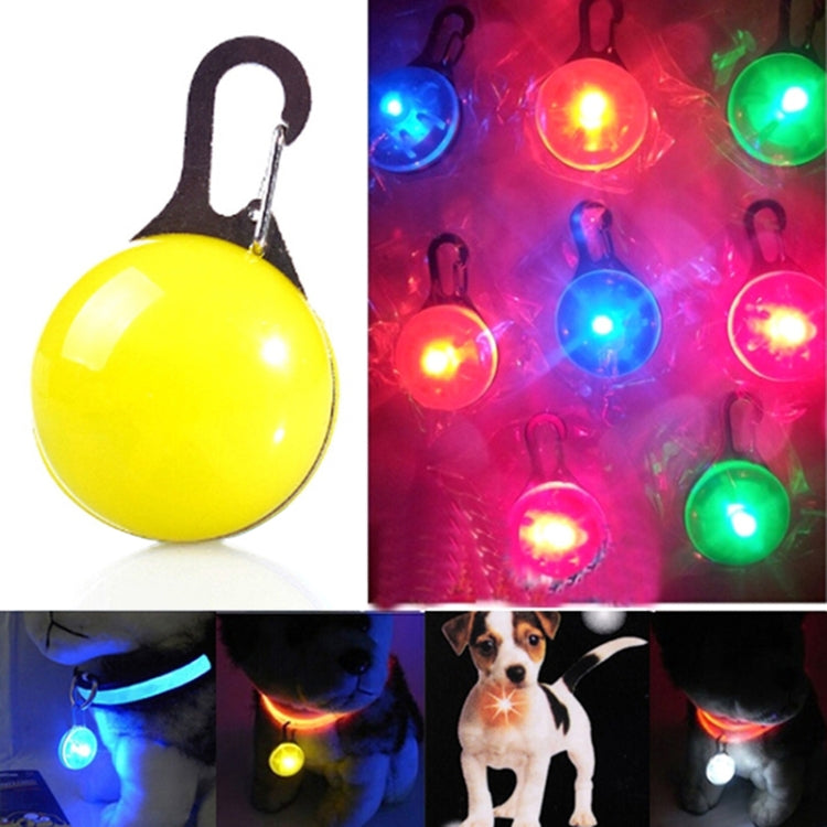 ปลอกคอสุนัขและแมว พร้อมจี้เรืองแสง LED สำหรับตกแต่ง