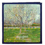 อัลบั้มภาพทำมือสไตล์เรโทร DIY พร้อมฟิล์มกาวในตัว ขนาด 16 นิ้ว ลาย Blossom, Bouquet, Landscape, Starry Night, Ride The Wind And Waves, Back To Nature, Sunflower, Starry Sky, Apricot Blossom