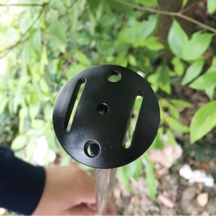 ปลั๊กกันรั่ว 2 ชิ้น ฝาครอบแท่งสนับสนุน Alpenstock ป้องกันการระเบิด เสาเต็นท์ หมวกกันน็อคพลาสติก