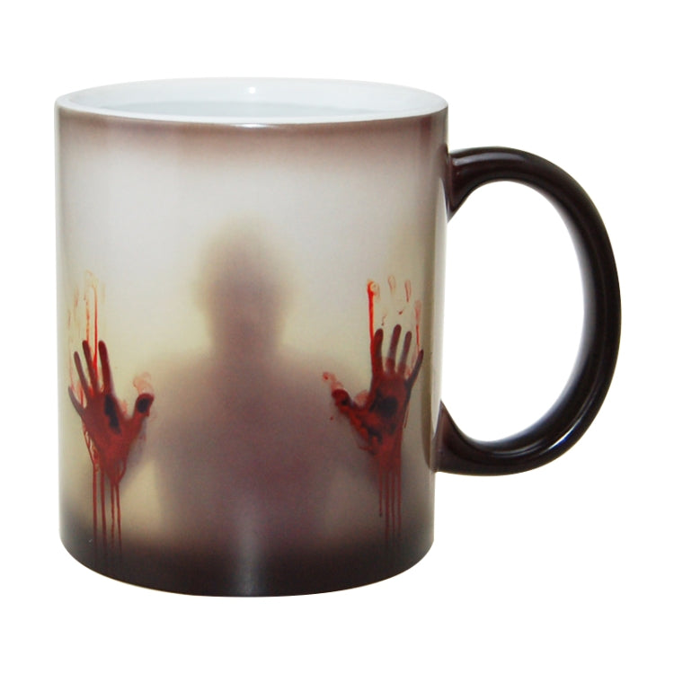 แก้วกาแฟ The Walking Dead เปลี่ยนสีได้ เซรามิกไวต่อความร้อน ขนาด 301-400ml