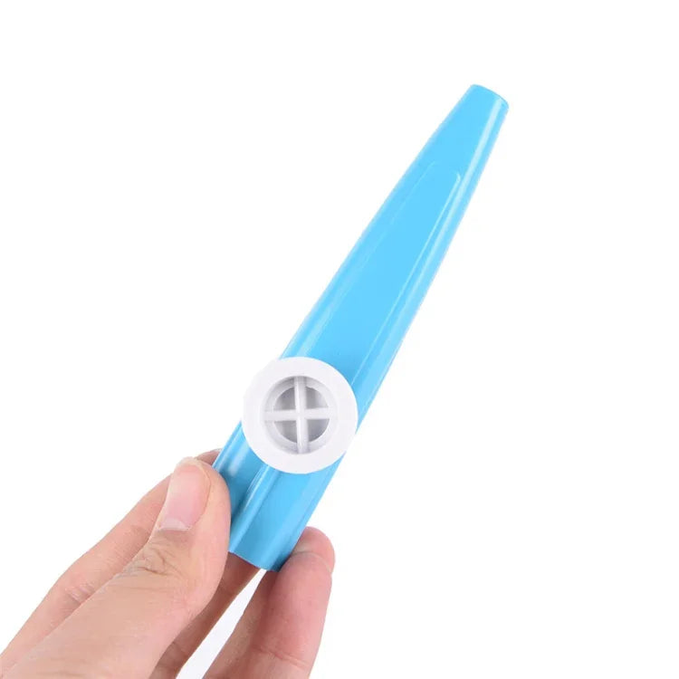 เครื่องดนตรีประกอบเด็ก Kazoo พลาสติก 10 ชิ้น ส่งสีสุ่ม, Kazoo 10 ชิ้น