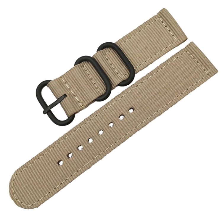 Washable Nylon Canvas Watchband, 18mm, 20mm, 22mm, 24mm