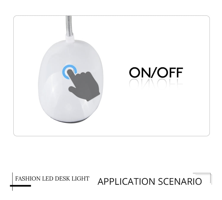 ชุด 2 ชิ้น โคมไฟตั้งโต๊ะอ่านหนังสือสำหรับห้องนอน แบบพกพา ปรับได้ ยืดหยุ่น LED ไฟกลางคืนสำหรับเด็ก สีขาว ชมพู น้ำเงิน เขียว